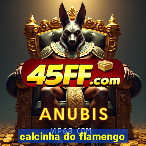 calcinha do flamengo